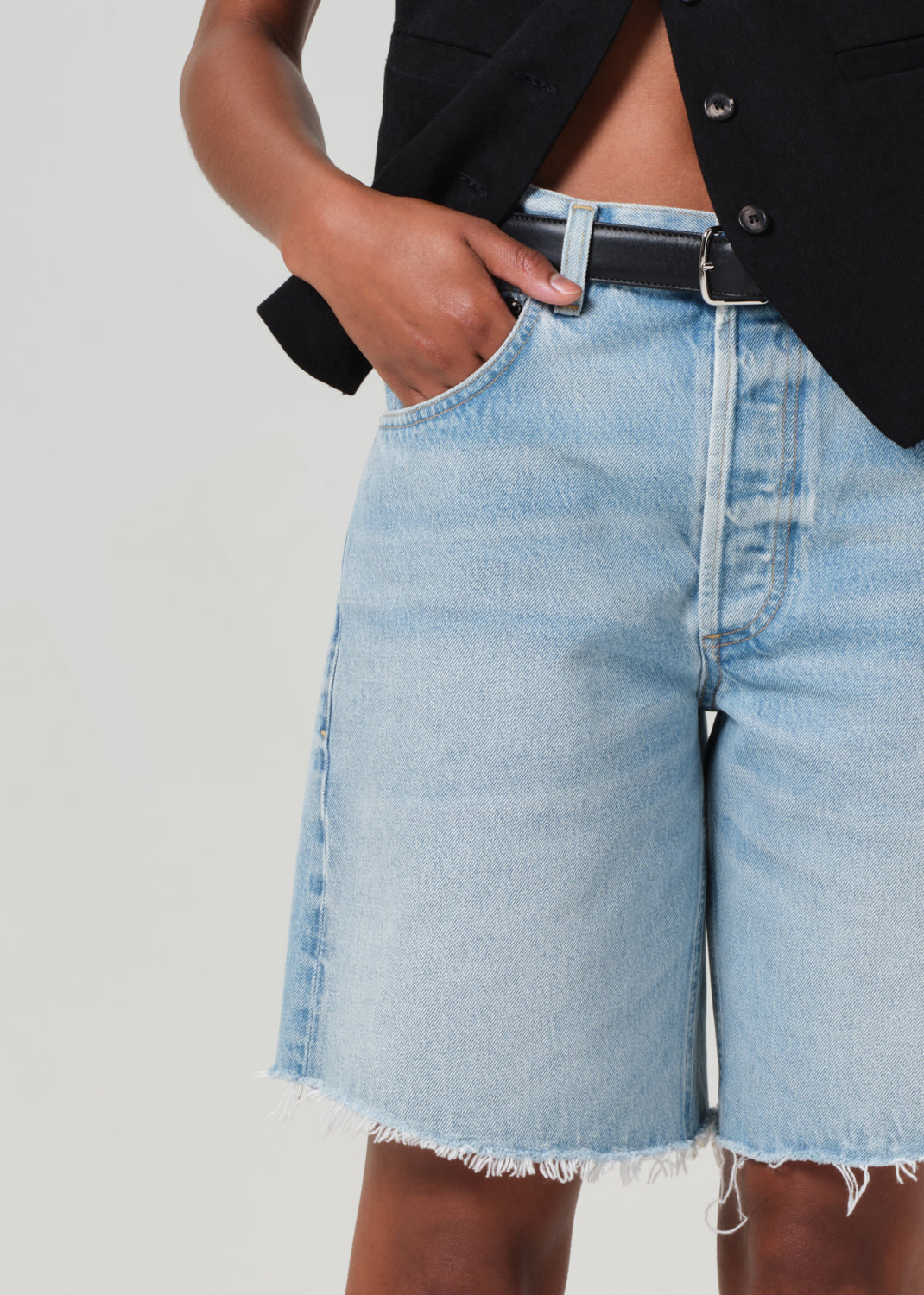 Ayla Shorts Lt Indigo