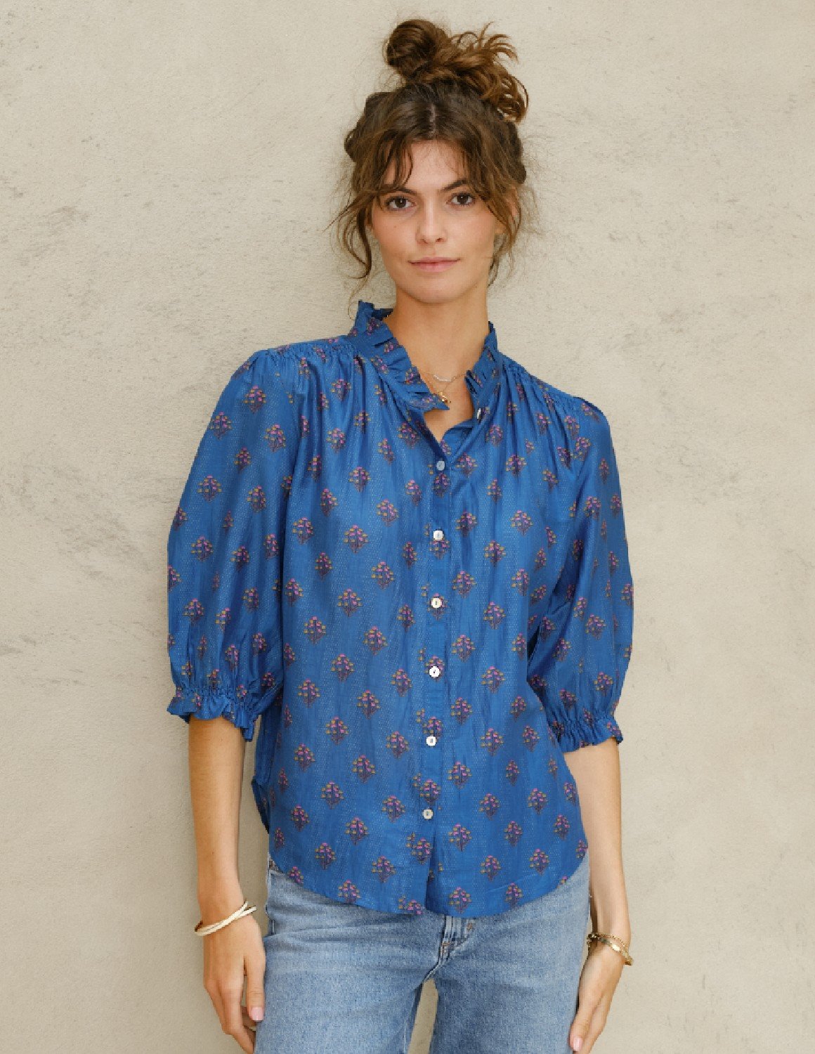 Lindi Print Blouse