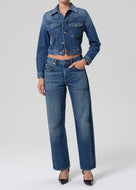 Lindz Easy Straight w/ Stripe in Liro