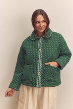 Load image into Gallery viewer, Quilted Round Collar Jacket
