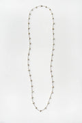 Long Keshi Necklace 28" - Pearl