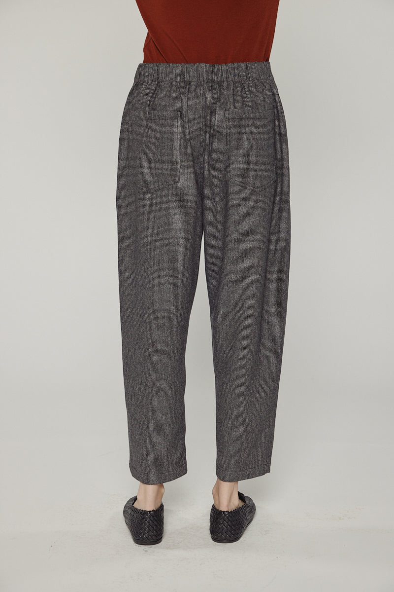 Herringbone Pants Black/Grey
