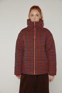 Gingham Puffer