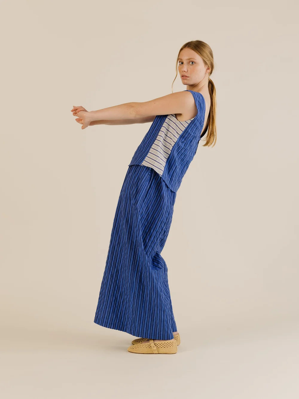 Wake Patchwork cotton Top