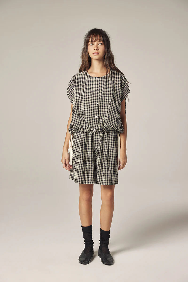 Drop Sleeve Button Down Top