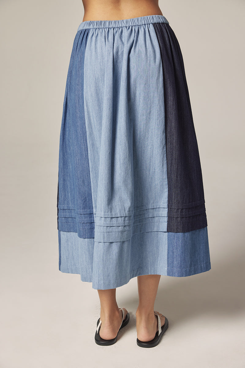Contrast Skirt