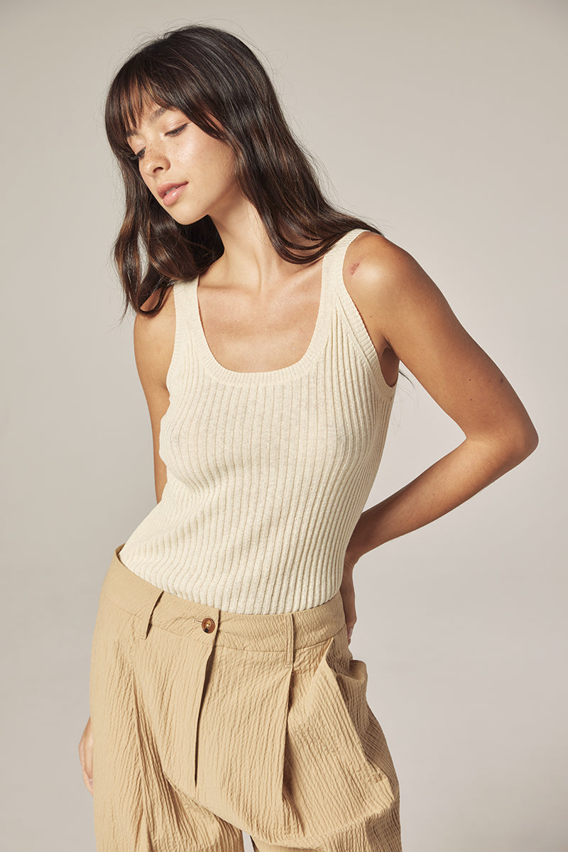 Cotton Rib Cami