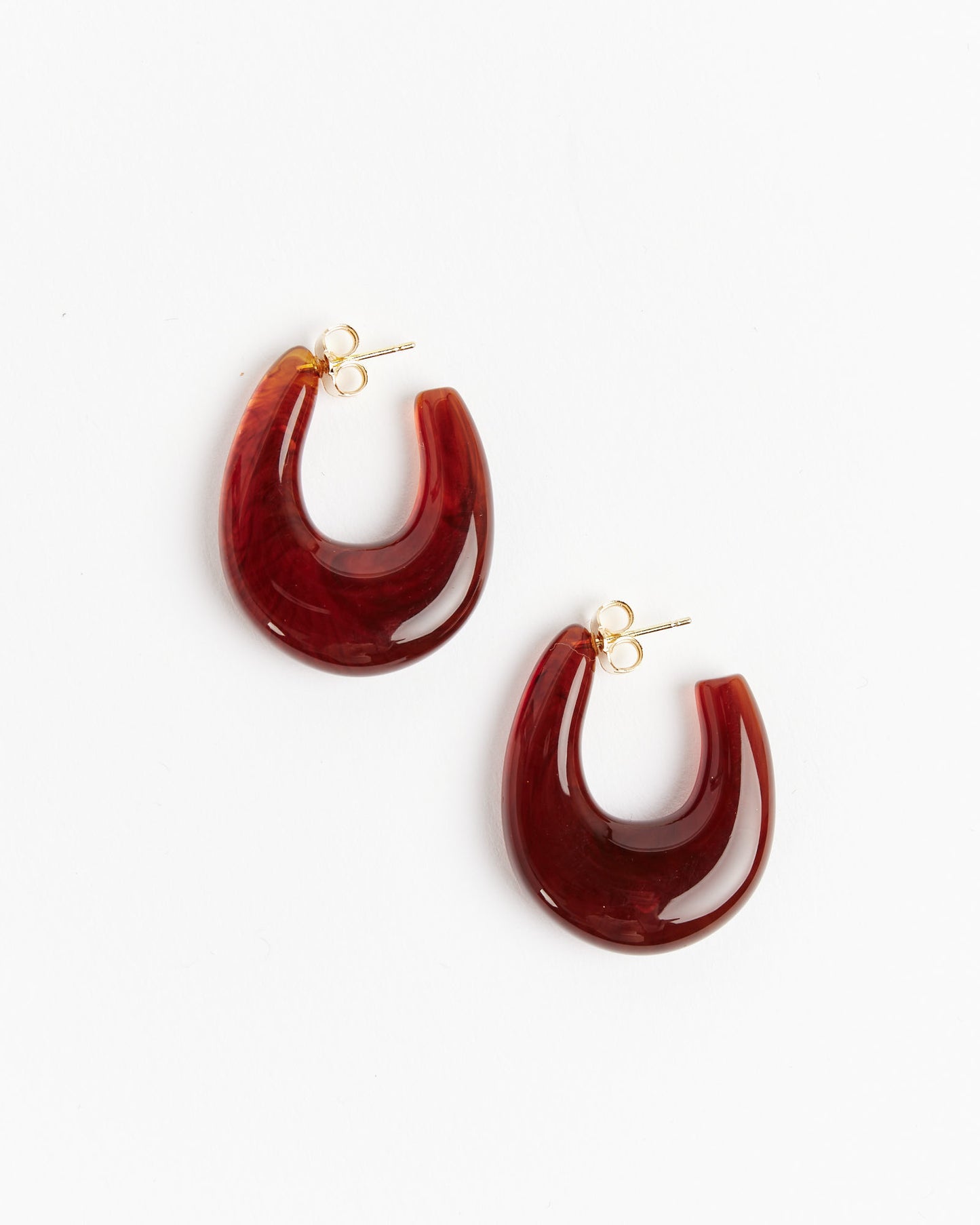 Isle Earring Dark Tortoise