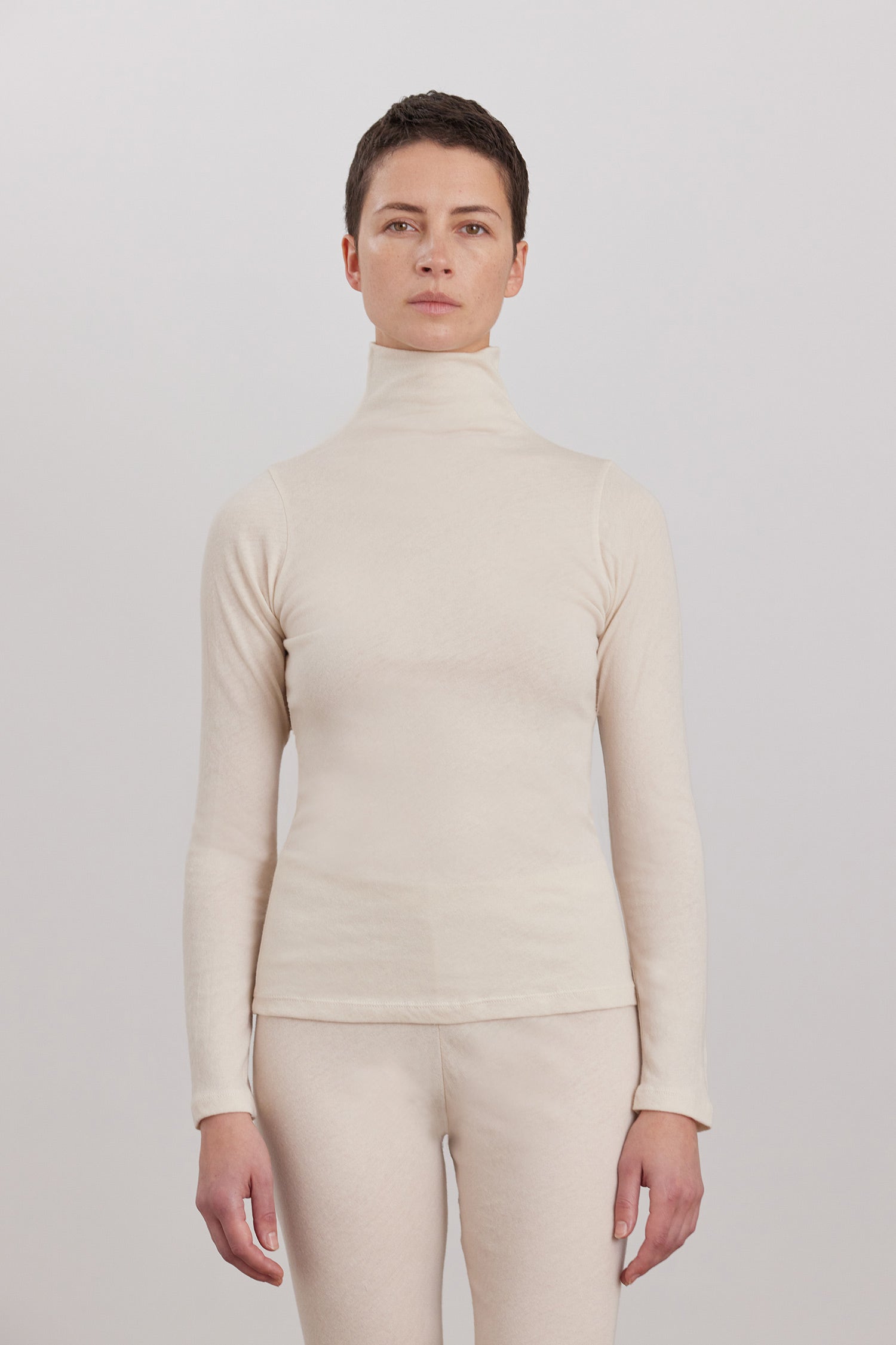 Turtleneck L/S Natural