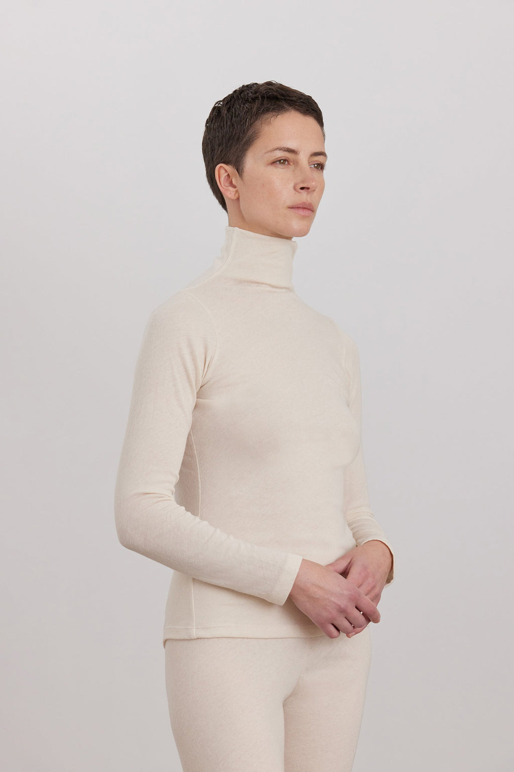 Turtleneck L/S Natural