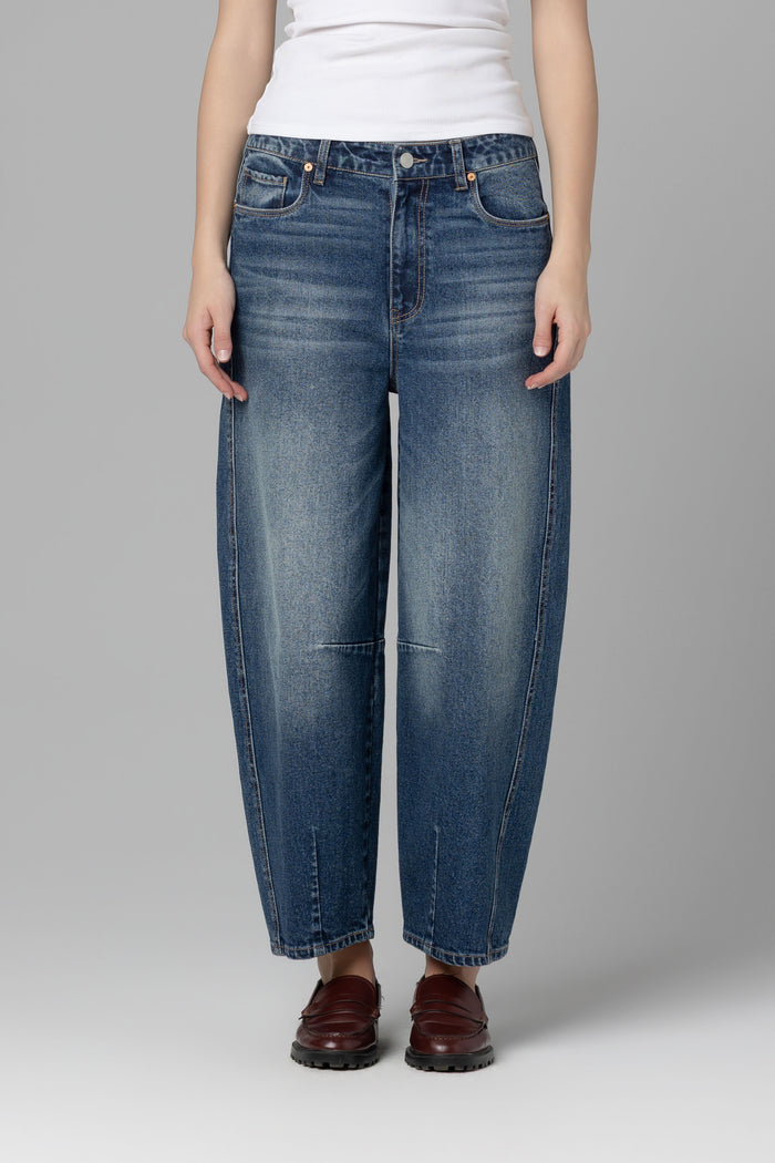 Bowery Barrel Jean Dark Indigo Juniper