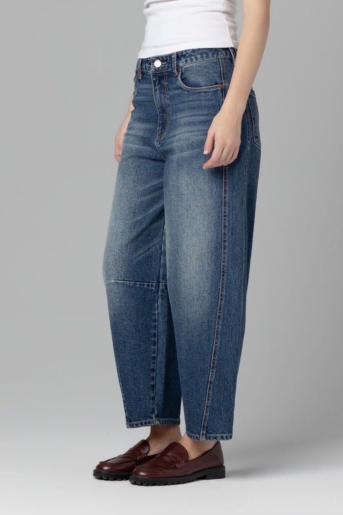 Bowery Barrel Jean Dark Indigo Juniper