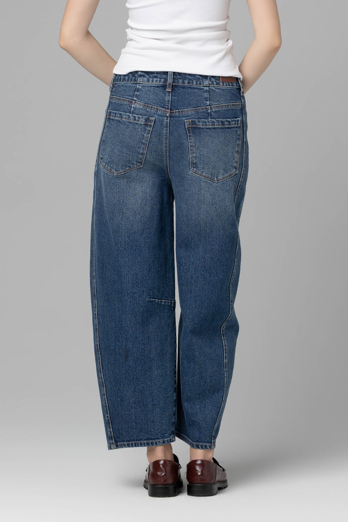 Bowery Barrel Jean Dark Indigo Juniper