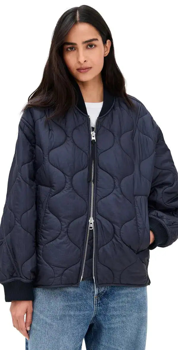 Isla Quilted Jacket Ink