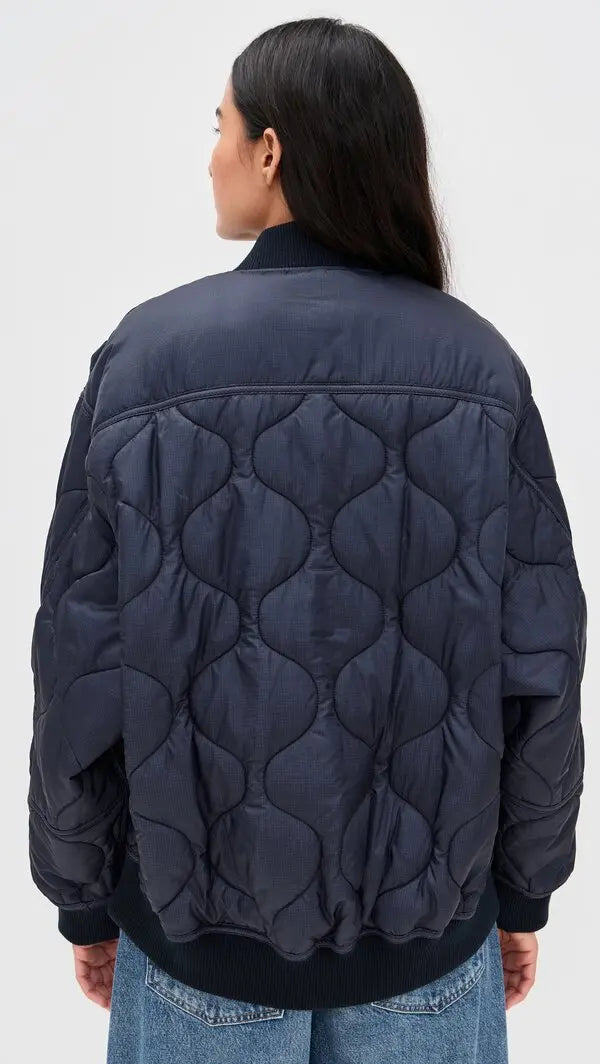 Isla Quilted Jacket Ink