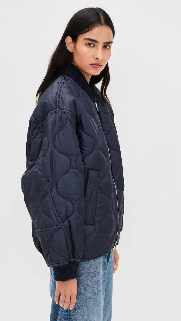Isla Quilted Jacket Ink