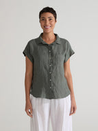 Short Sleeve Pocket Shirt - Clay