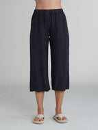 Easy Crop Pant - Black