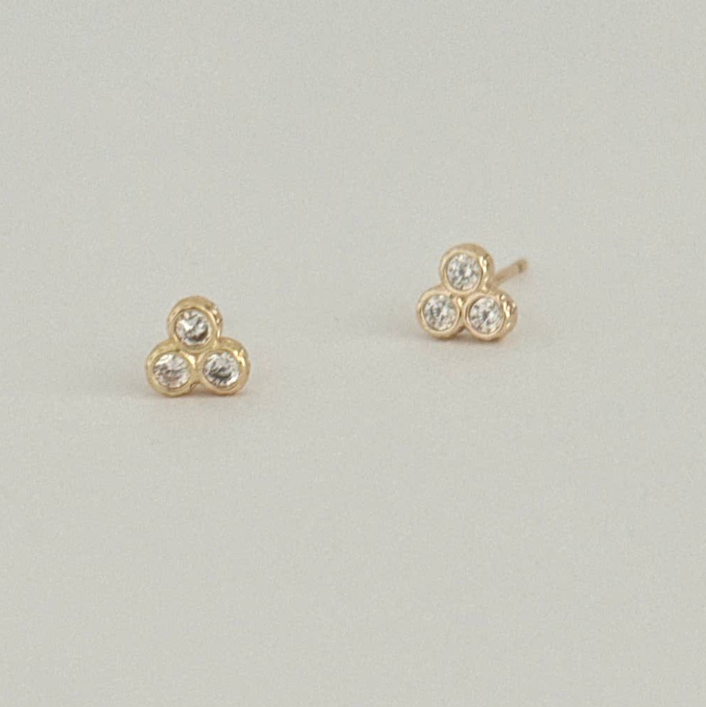 Trio Stud Earrings