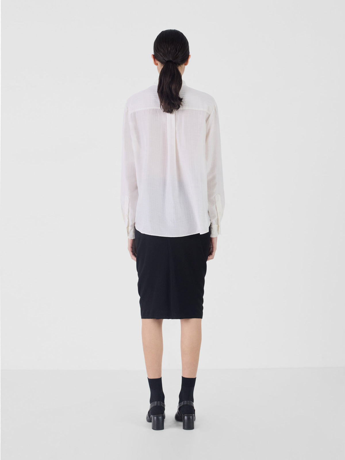 Kara Button Down Shirt Chalk