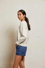 Load image into Gallery viewer, Janet Cotton Sweater - Sugar
