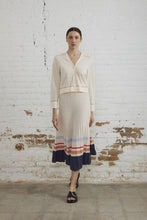 Load image into Gallery viewer, Cotton-linen knitted cardigan
