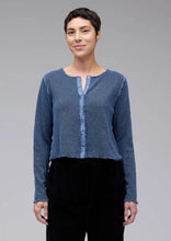 Load image into Gallery viewer, Crop Cardigan Marble Sweater Knit
