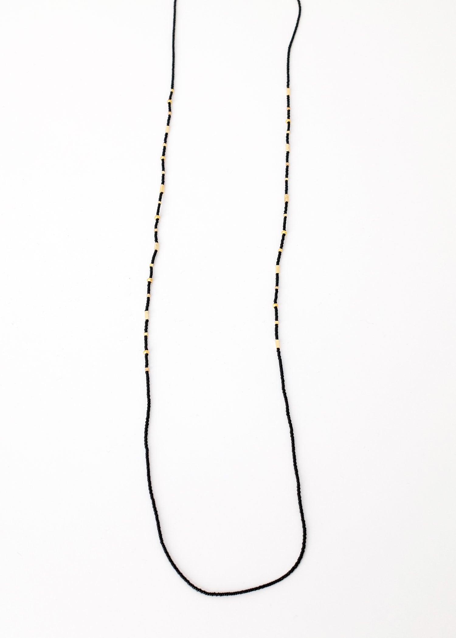 Seed Bead Long Necklace