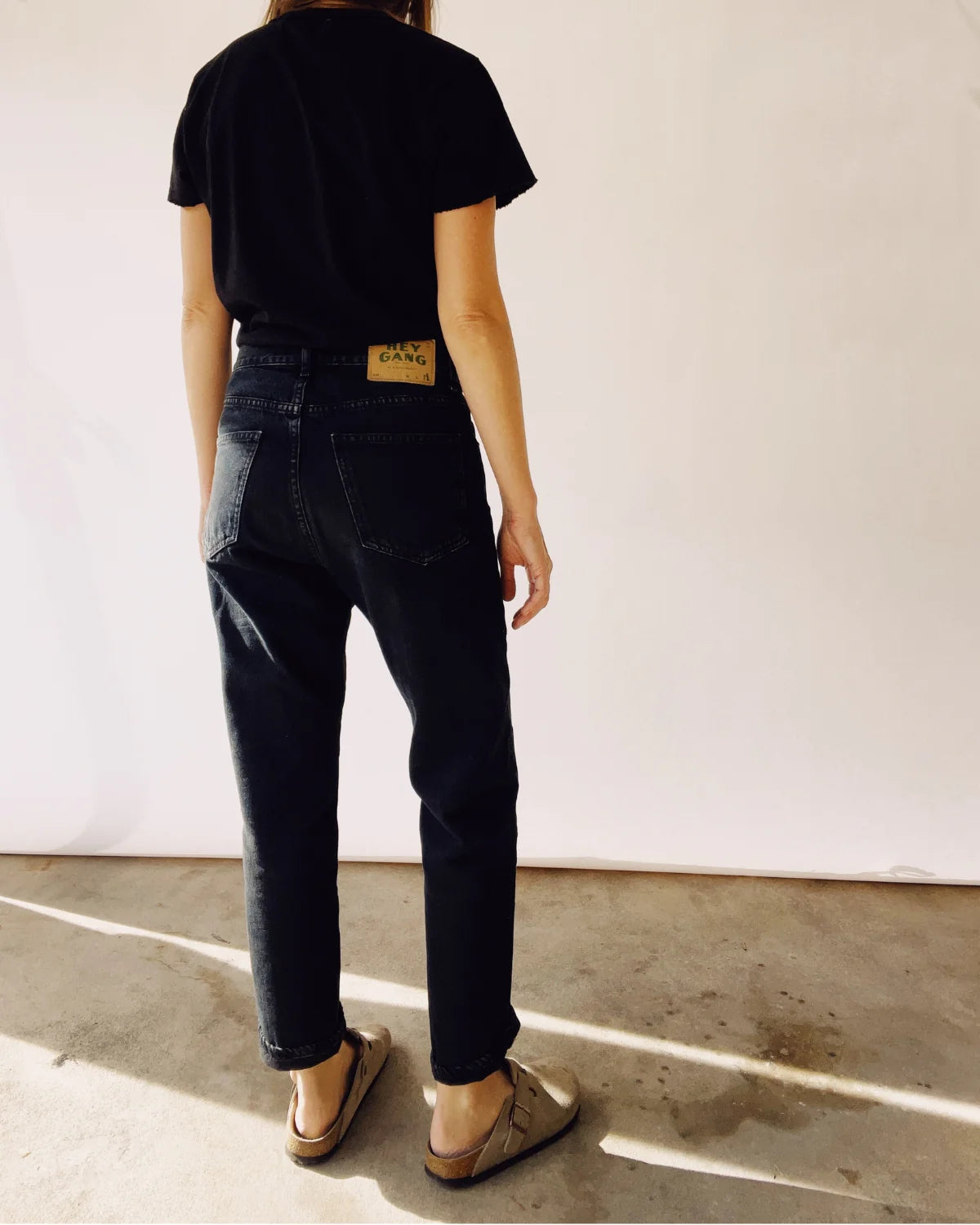 Loose Crop Washed Black