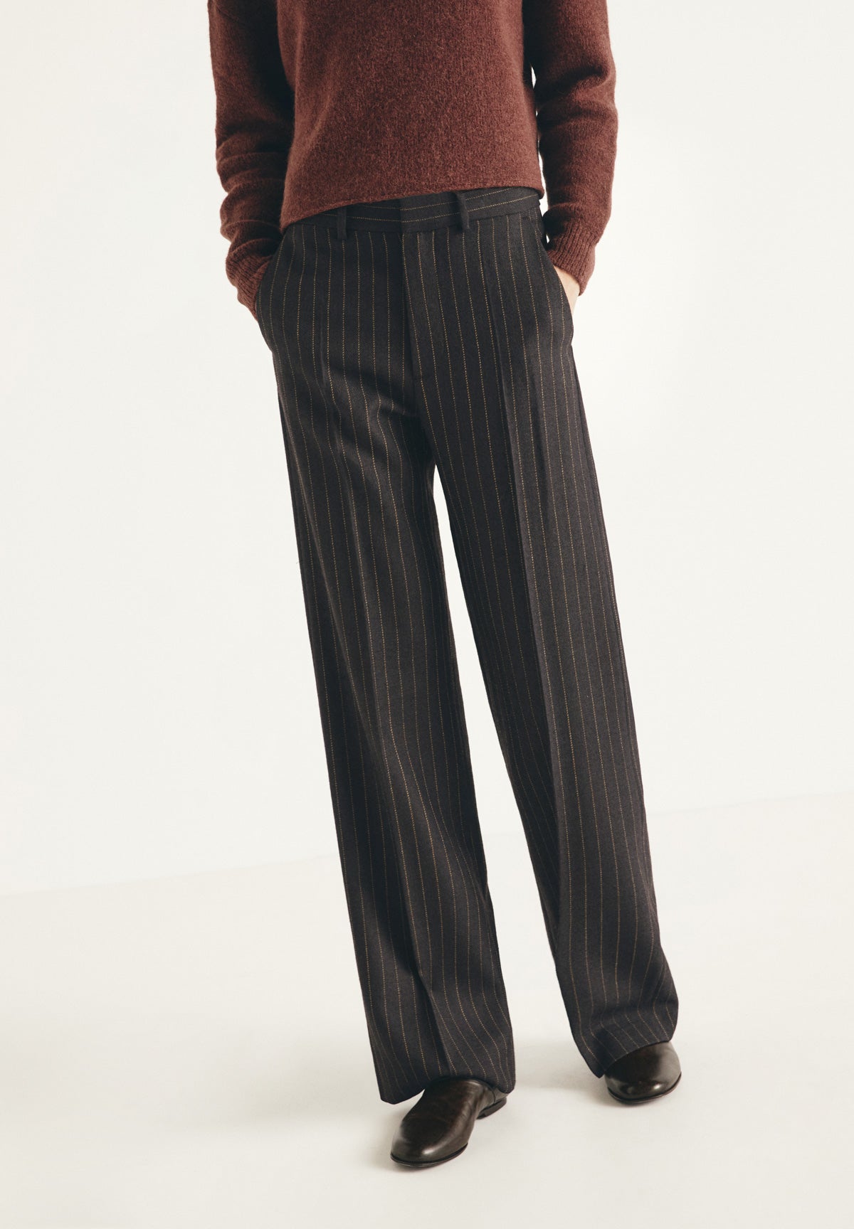Hans tailored pants - Black Pepper