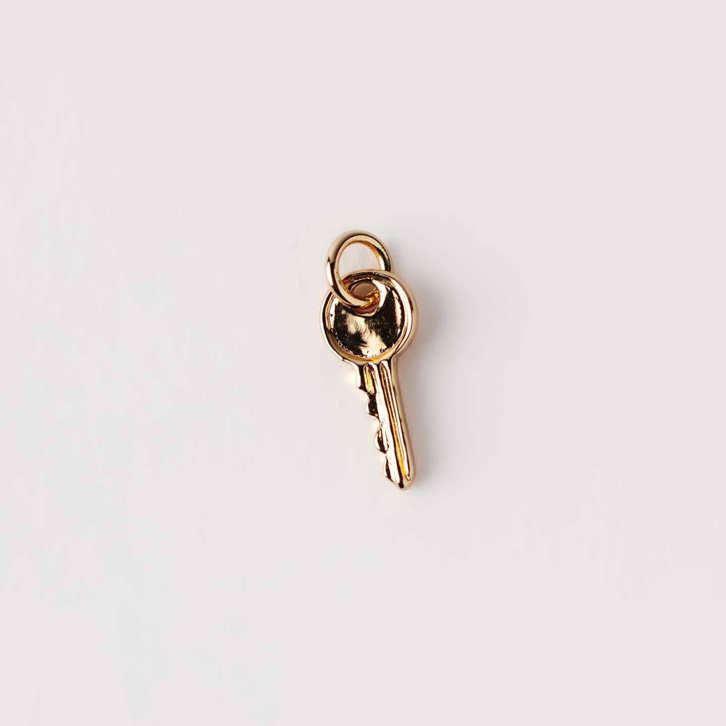Key Charm in Gold