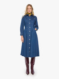 Honor Roll Fitted Denim Dress