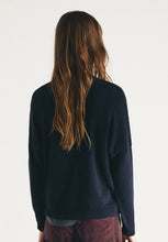 Load image into Gallery viewer, Troncoso V-neck Pullover - Navy
