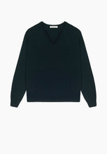 Load image into Gallery viewer, Troncoso V-neck Pullover - Navy
