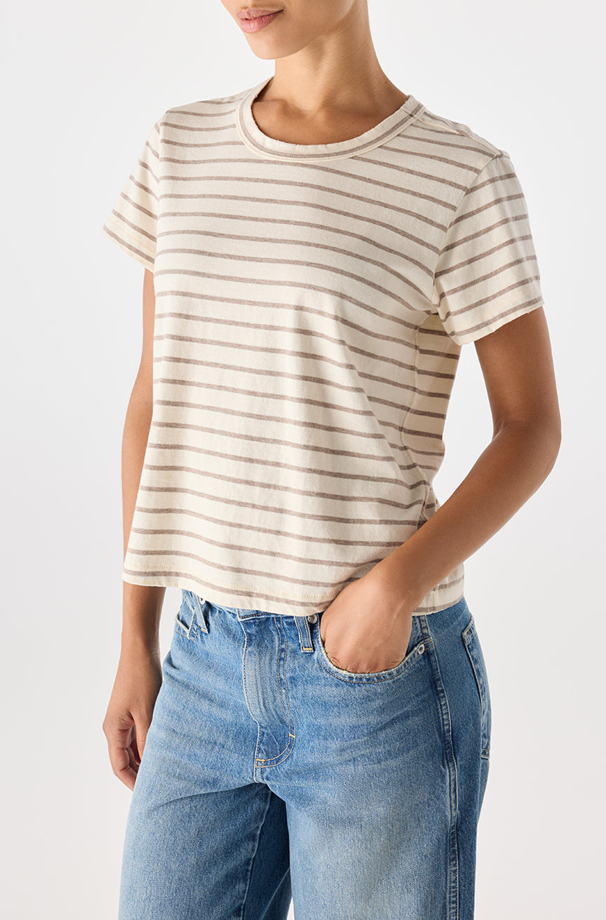 Lovey Striped Tee