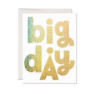Big Day Congratulations Greeting Card