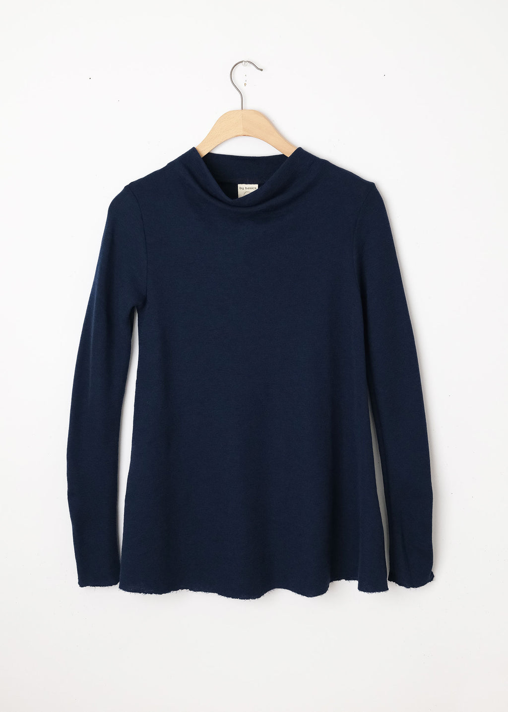 A-Line Long Sleeve Tee in Fine Merino