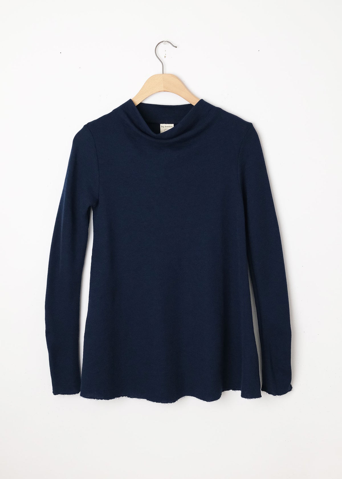 A-Line Long Sleeve Tee in Fine Merino