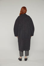 Load image into Gallery viewer, Cocoon Sleeve Maxi Coat - Charcoal
