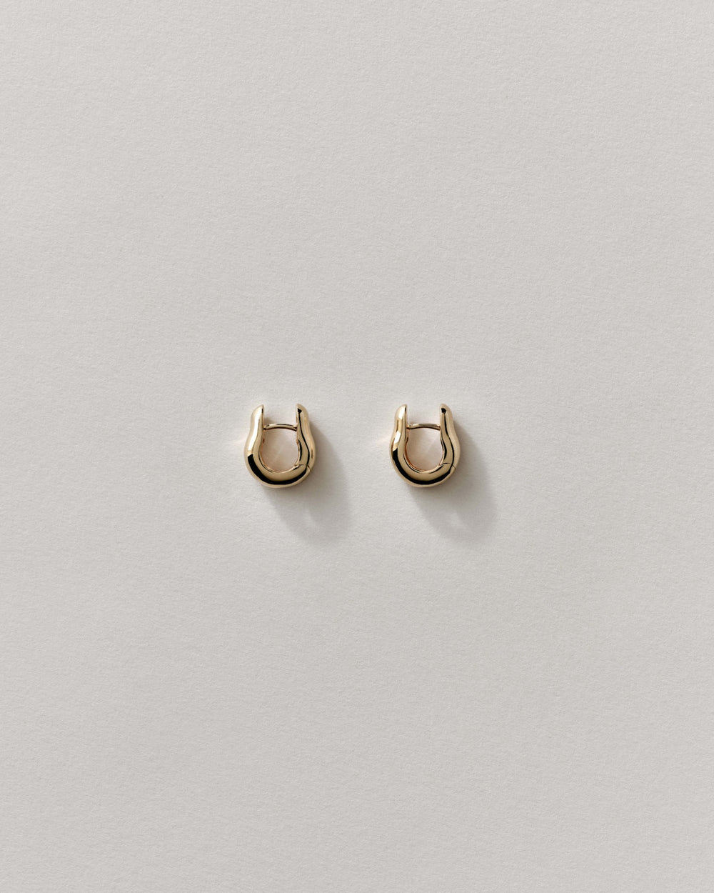 Ample Mini Hoops 14k GV