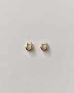 Ample Mini Hoops 14k GV