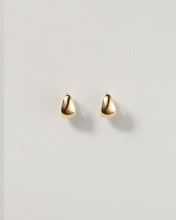 Load image into Gallery viewer, Petite Gentle Slope Hoops Gold Plated
