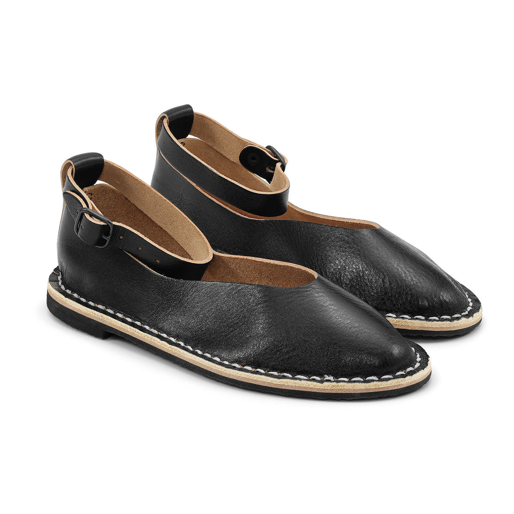 Black Calfskin Loafers