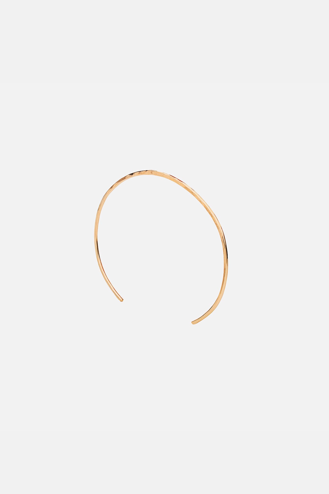 Thin Cuff Bangle Gold