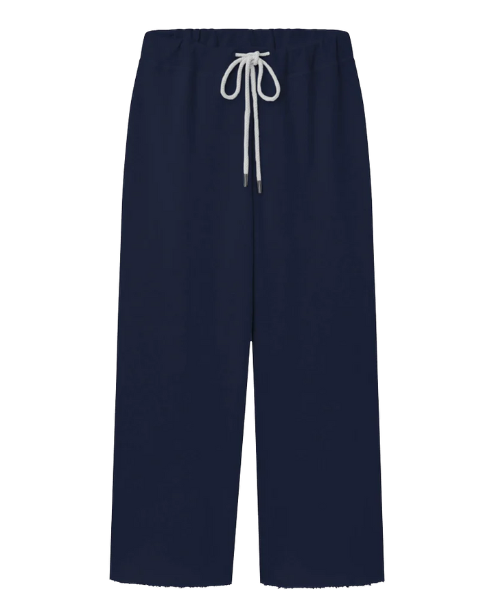 Wide Leg Sweatpant Navy