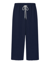 Load image into Gallery viewer, Wide Leg Sweatpant Navy
