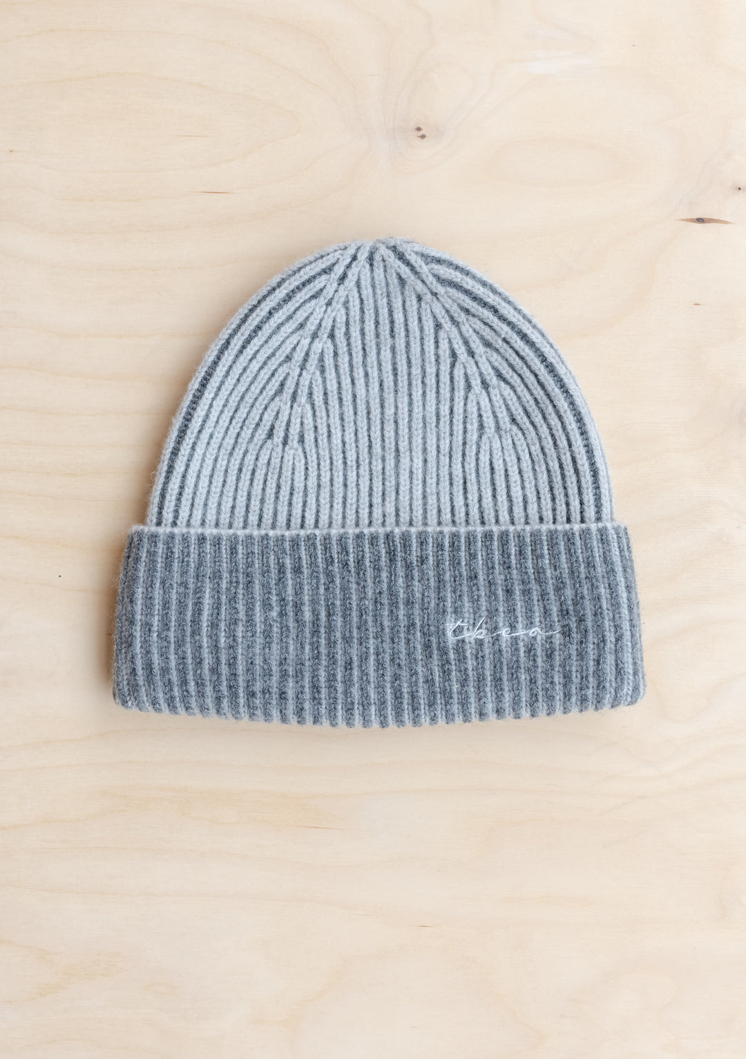 Cashmere & Merino Beanie Two-Tone