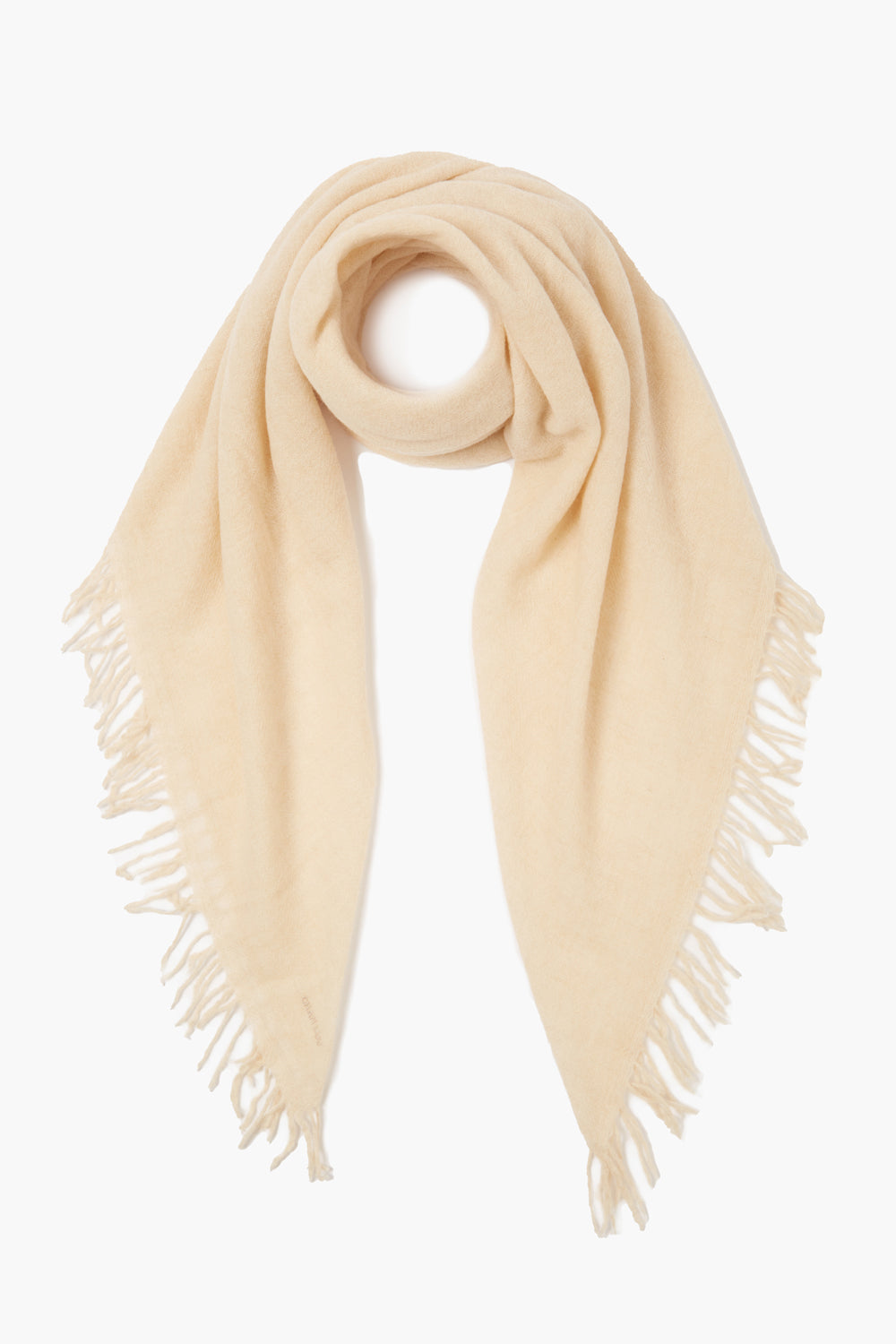 Fringed 100% Cashmere Scarves