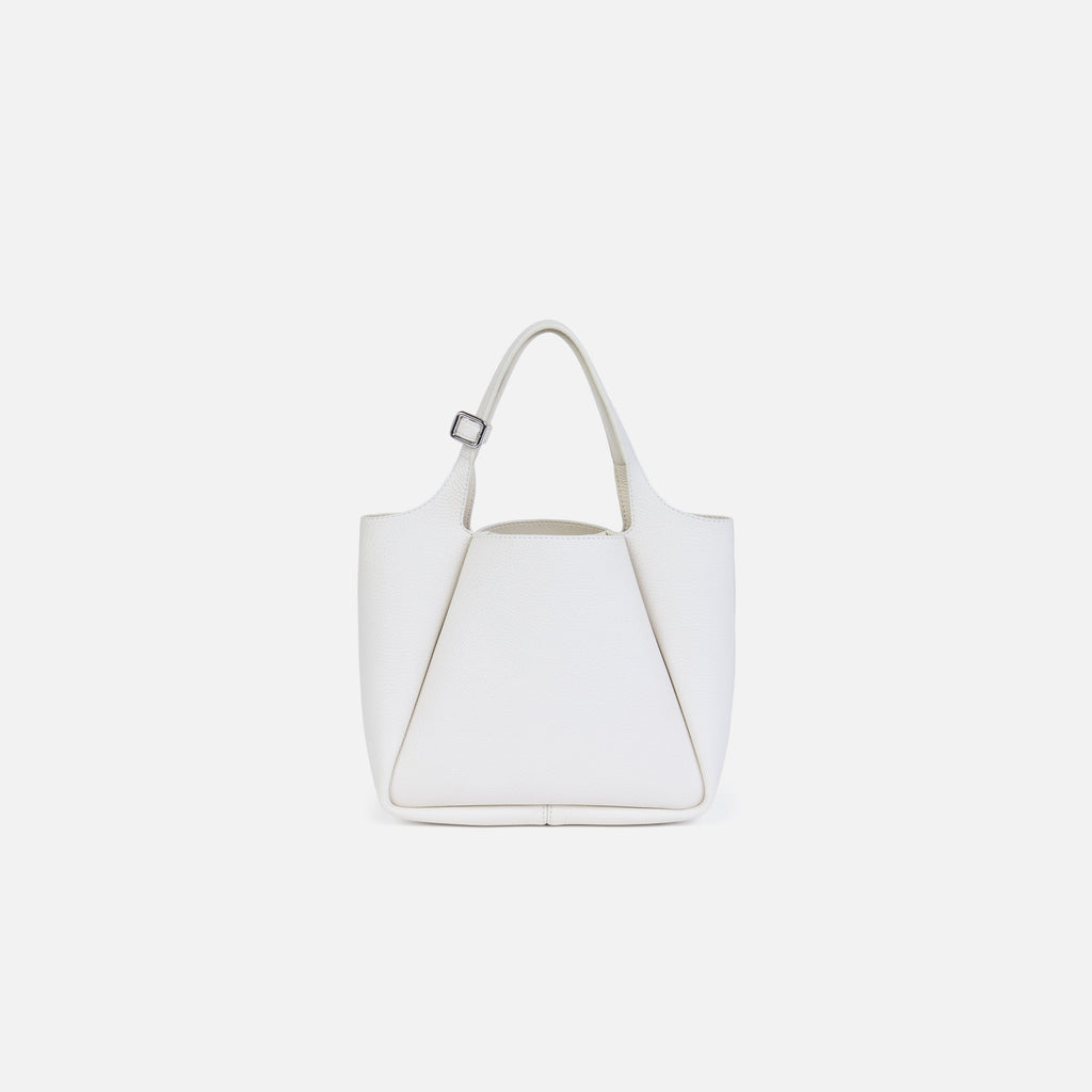 Trapeze Leather Bucket Bag