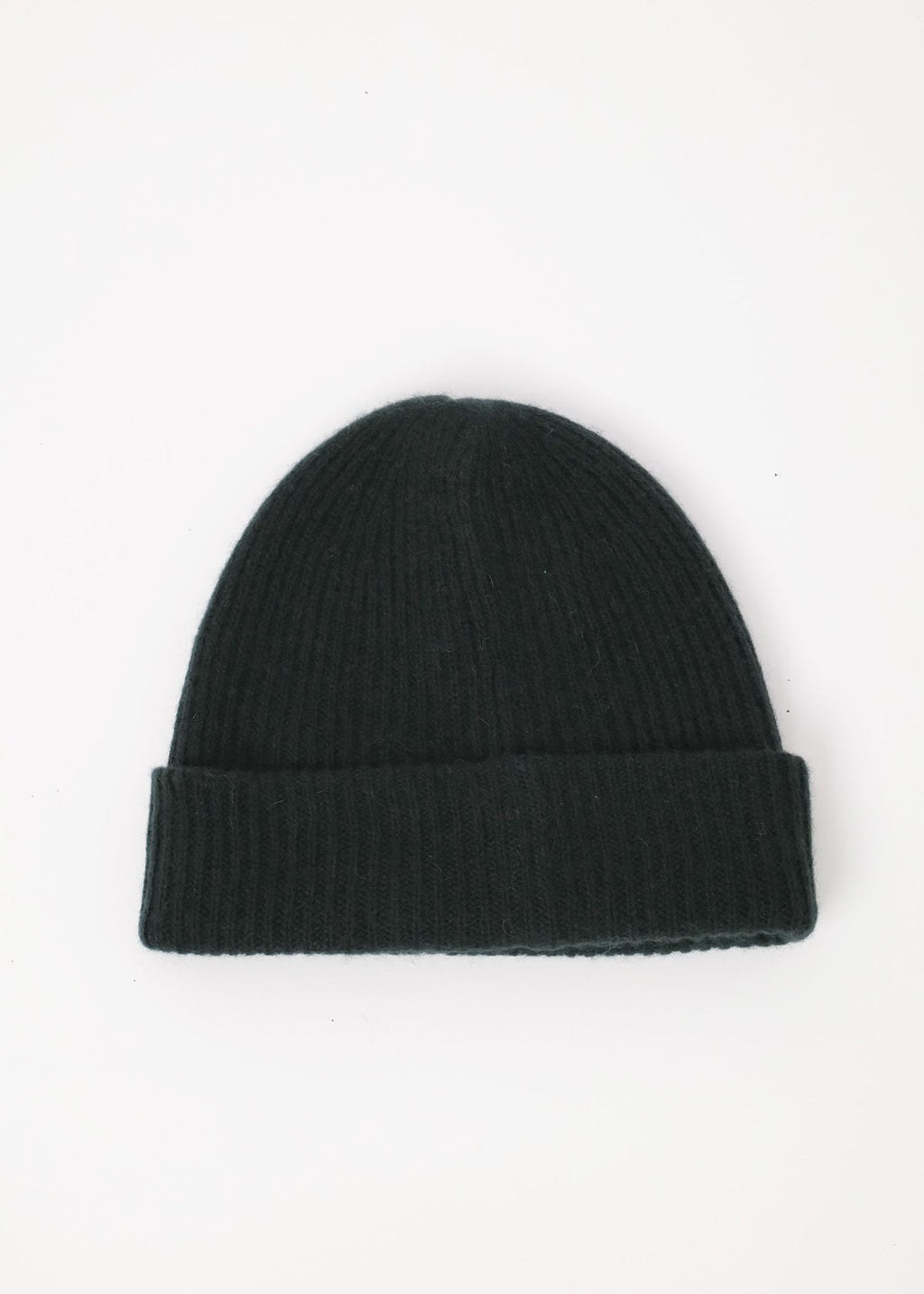 Cashmere Plush Rib Beanie